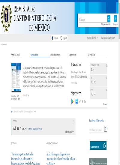 Portada de la revista