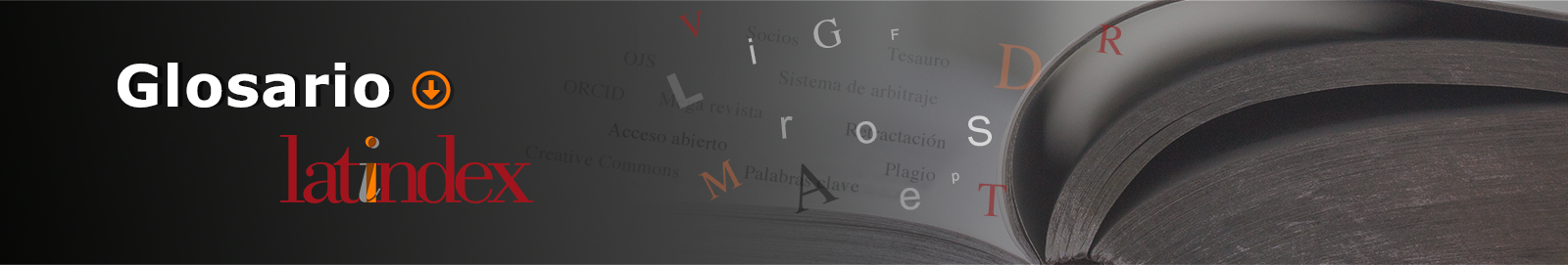 Imagen sobre el Glosario de Latindex